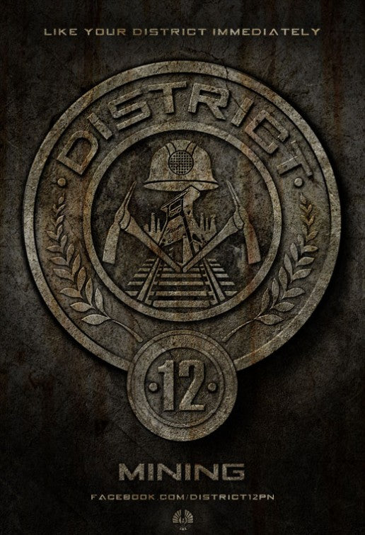1000 piece jigsaw puzzle for the movie poster: The Hunger Games (2012) ver13