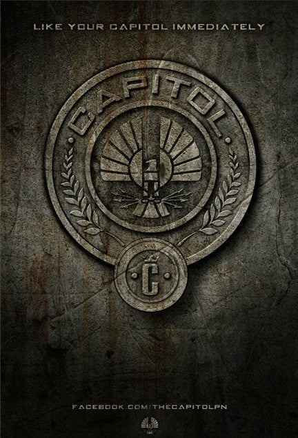 1000 piece jigsaw puzzle for the movie poster: The Hunger Games (2012) ver14