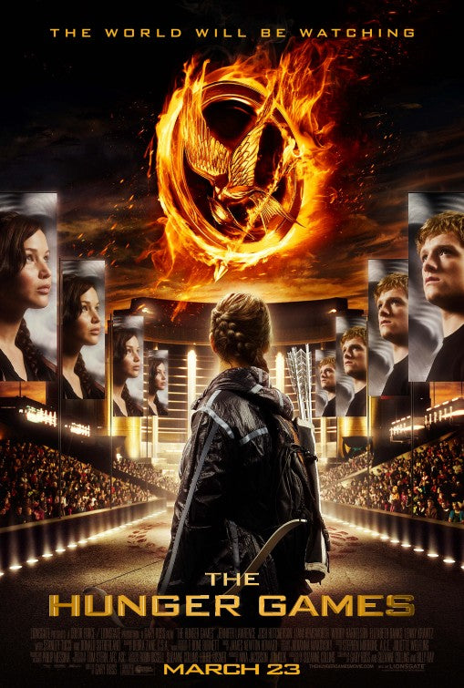 1000 piece jigsaw puzzle for the movie poster: The Hunger Games (2012) ver23