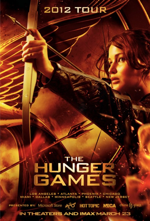 1000 piece jigsaw puzzle for the movie poster: The Hunger Games (2012) ver26
