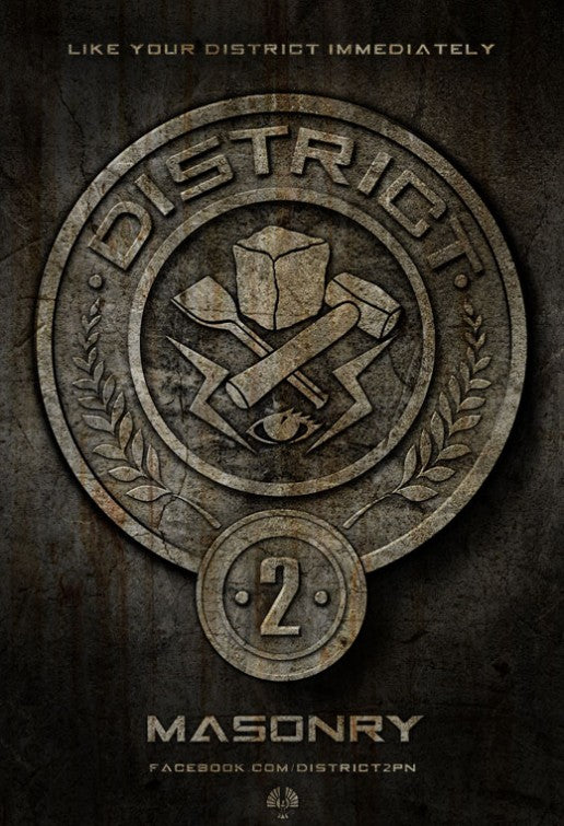 1000 piece jigsaw puzzle for the movie poster: The Hunger Games (2012) ver3
