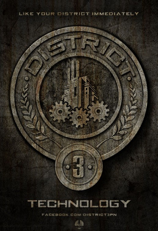 1000 piece jigsaw puzzle for the movie poster: The Hunger Games (2012) ver4