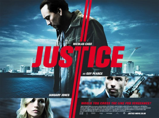1000 piece jigsaw puzzle for the movie poster: Seeking Justice (2011) ver2