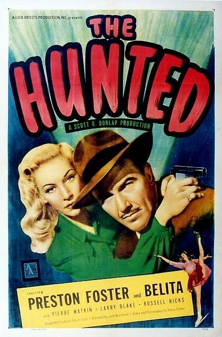 the movie poster: The Hunted (1948) ver2