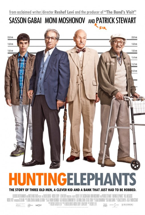 1000 piece jigsaw puzzle for the movie poster: Hunting Elephants (2013)