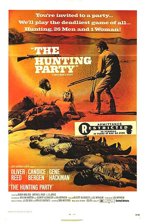 the movie poster: The Hunting Party (1971)