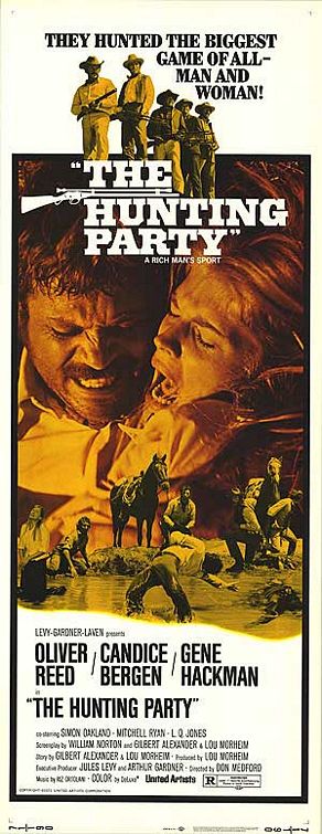 the movie poster: The Hunting Party (1971) ver2