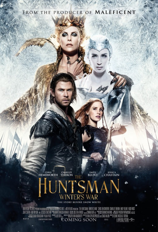 1000 piece jigsaw puzzle for the movie poster: The Huntsman: Winter's War (2016) ver7