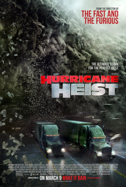 1000 piece jigsaw puzzle for the movie poster: The Hurricane Heist (2018) ver3