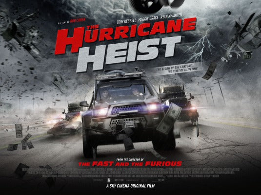 1000 piece jigsaw puzzle for the movie poster: The Hurricane Heist (2018) ver5