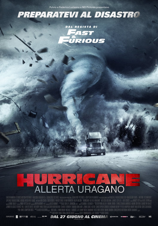 1000 piece jigsaw puzzle for the movie poster: The Hurricane Heist (2018) ver7