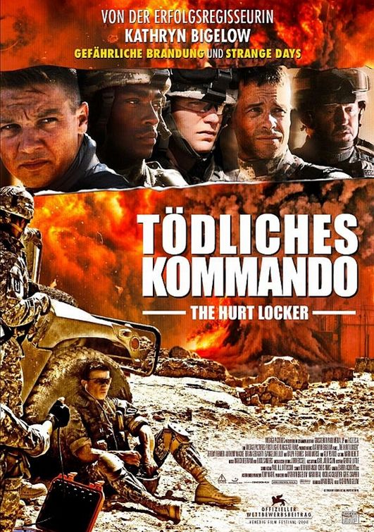 1000 piece jigsaw puzzle for the movie poster: The Hurt Locker (2009) ver2