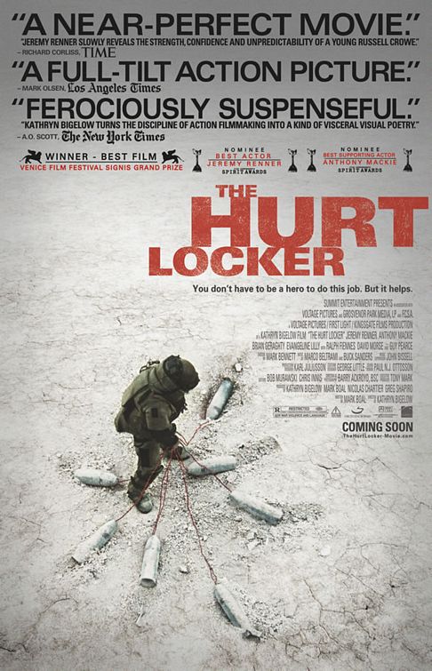 1000 piece jigsaw puzzle for the movie poster: The Hurt Locker (2009) ver3
