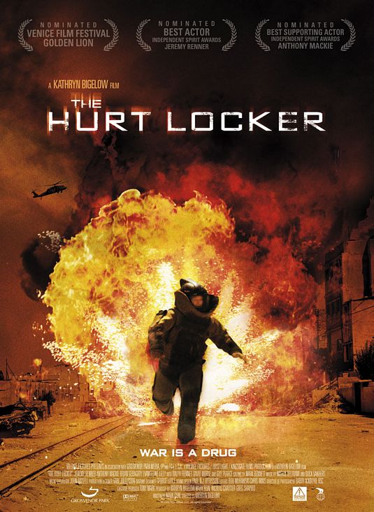 1000 piece jigsaw puzzle for the movie poster: The Hurt Locker (2009) ver4