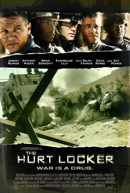 1000 piece jigsaw puzzle for the movie poster: The Hurt Locker (2009) ver5
