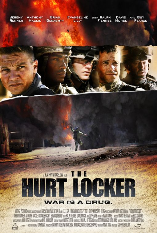 1000 piece jigsaw puzzle for the movie poster: The Hurt Locker (2009) ver6