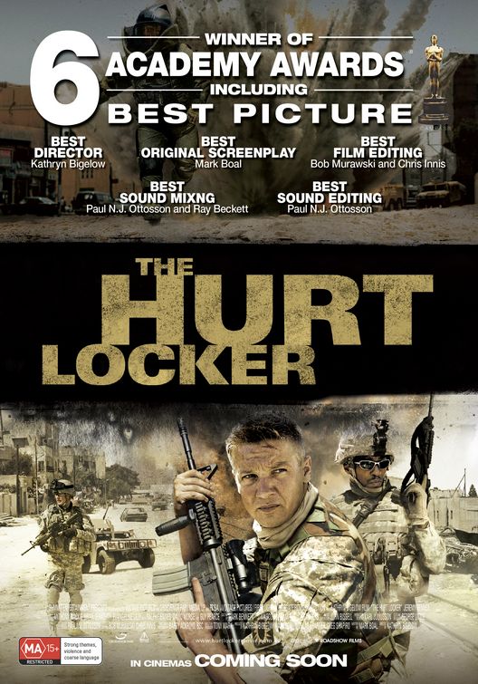 1000 piece jigsaw puzzle for the movie poster: The Hurt Locker (2009) ver8