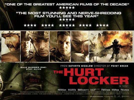 1000 piece jigsaw puzzle for the movie poster: The Hurt Locker (2009) ver9