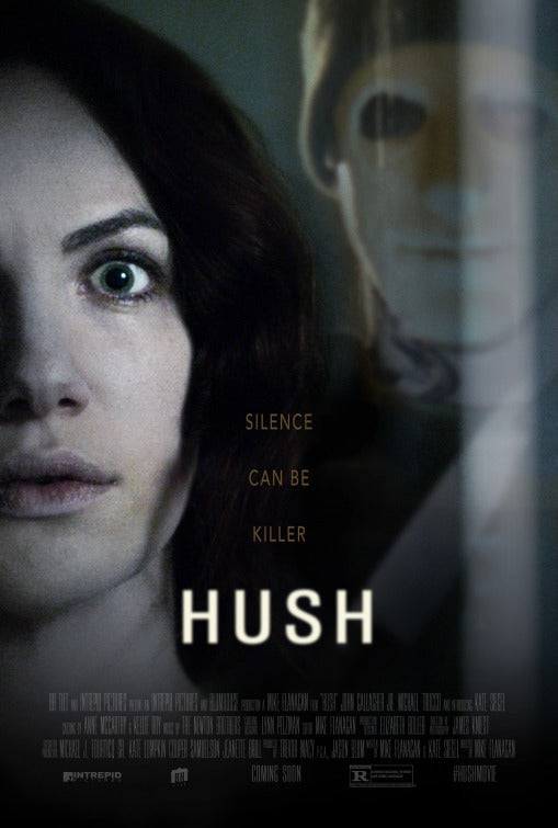 1000 piece jigsaw puzzle for the movie poster: Hush (2016)