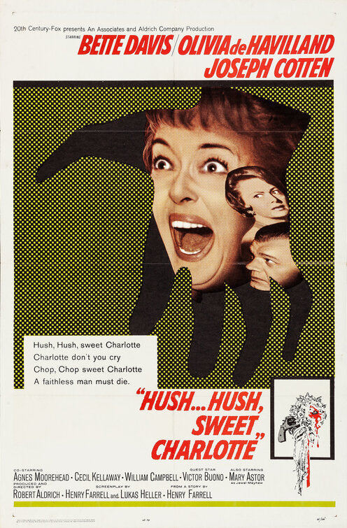 1000 piece jigsaw puzzle for the movie poster: Hush...Hush, Sweet Charlotte (1964)