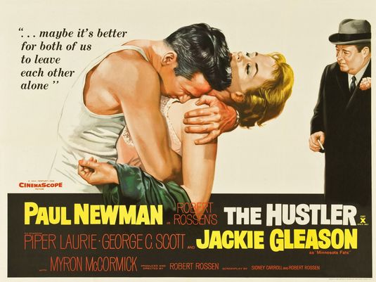 the movie poster: The Hustler (1961) ver3