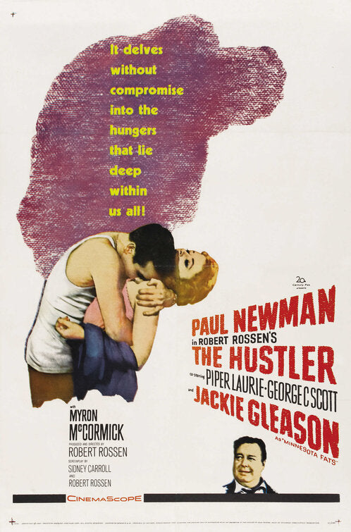 the movie poster: The Hustler (1961) ver4