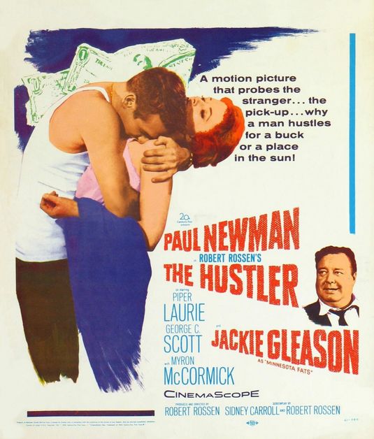 the movie poster: The Hustler (1961) ver5