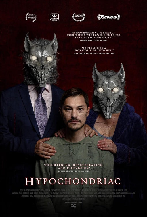 1000 piece jigsaw puzzle for the movie poster: Hypochondriac (2022)