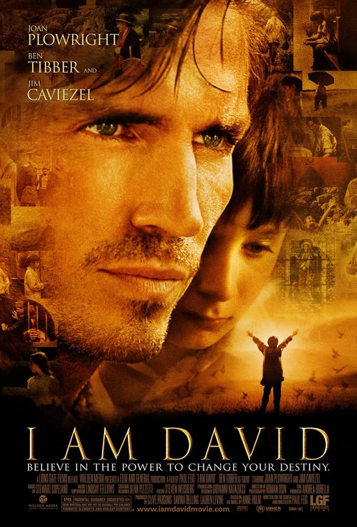 the movie poster: I Am David (2004)