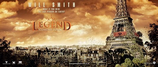 the movie poster: I Am Legend (2007) ver10