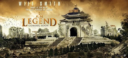 the movie poster: I Am Legend (2007) ver14