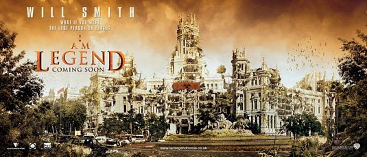 the movie poster: I Am Legend (2007) ver8