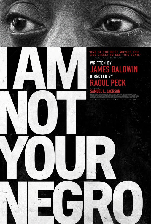 1000 piece jigsaw puzzle for the movie poster: I Am Not Your Negro (2017)