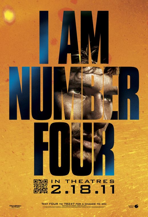 1000 piece jigsaw puzzle for the movie poster: I Am Number Four (2011) ver2