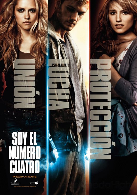 1000 piece jigsaw puzzle for the movie poster: I Am Number Four (2011) ver4