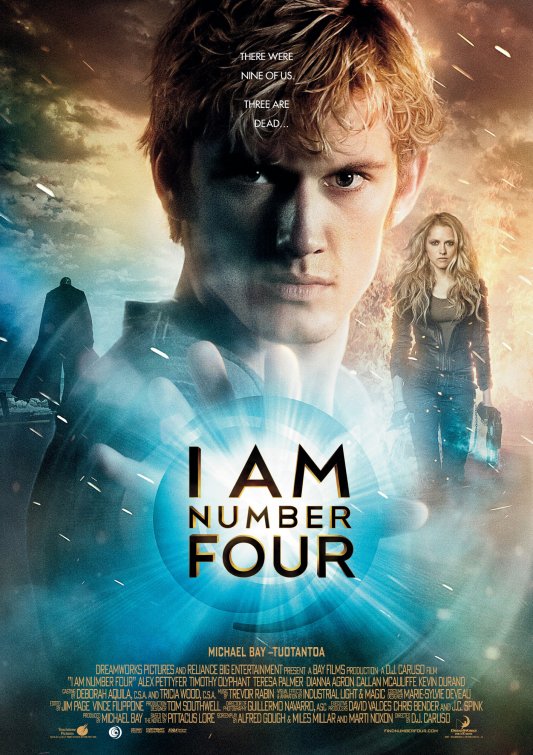 1000 piece jigsaw puzzle for the movie poster: I Am Number Four (2011) ver6