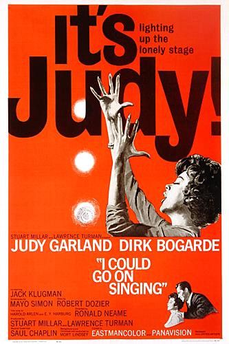 the movie poster: I Could Go on Singing (1963)