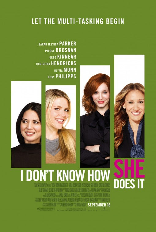 1000 piece jigsaw puzzle for the movie poster: I Don't Know How She Does It (2011) ver3