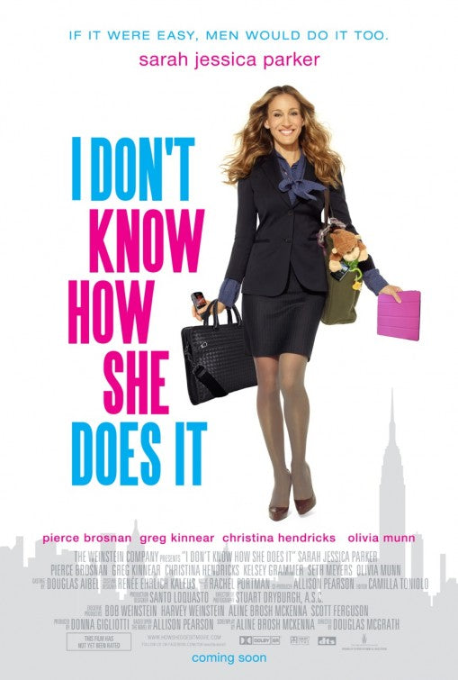 1000 piece jigsaw puzzle for the movie poster: I Don't Know How She Does It (2011) ver5