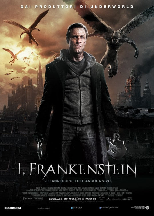 1000 piece jigsaw puzzle for the movie poster: I, Frankenstein (2014) ver7