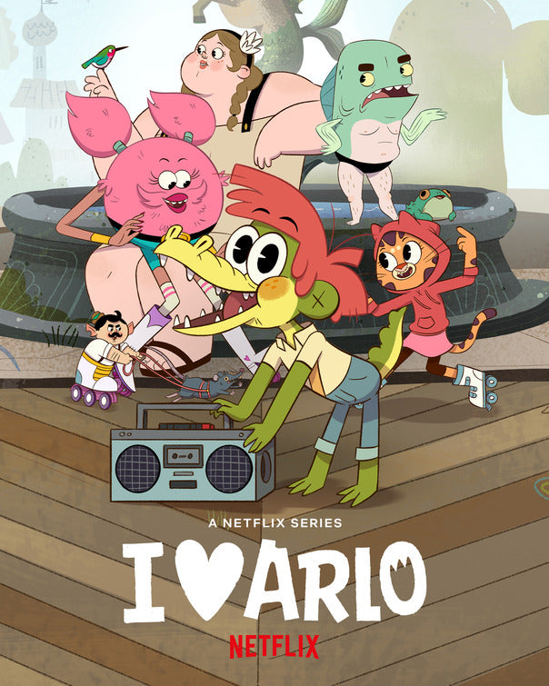 1000 piece jigsaw puzzle for tv poster: I [Heart] Arlo