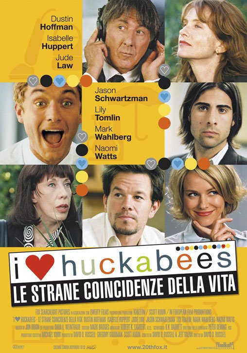 1000 piece jigsaw puzzle for the movie poster: I Heart Huckabees (2004) ver2