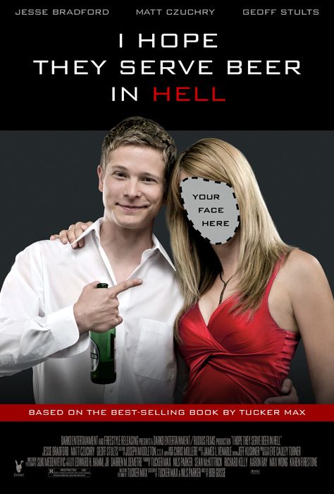 1000 piece jigsaw puzzle for the movie poster: I Hope They Serve Beer in Hell (2009)