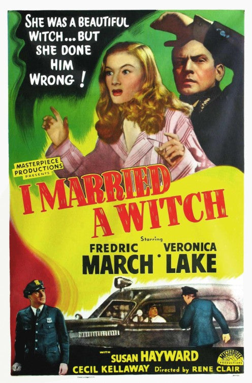 1000 piece jigsaw puzzle for the movie poster: I Married a Witch (1942) ver4