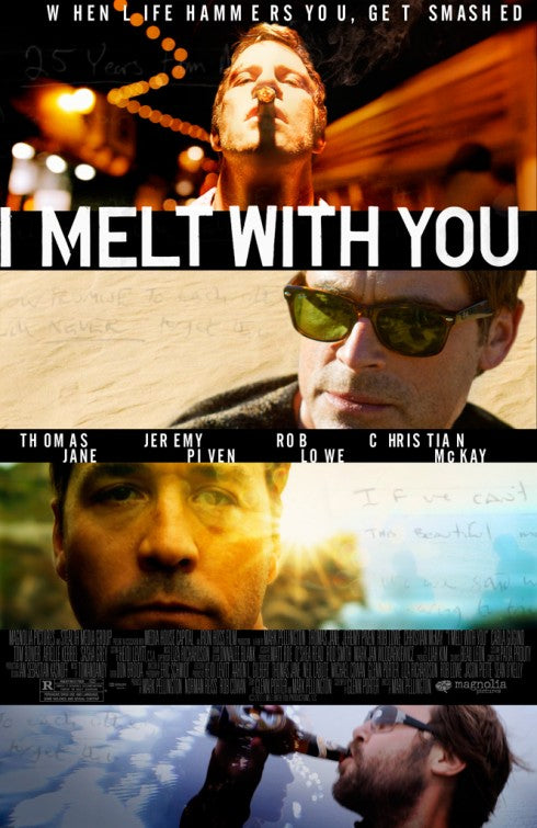 1000 piece jigsaw puzzle for the movie poster: I Melt with You (2011)
