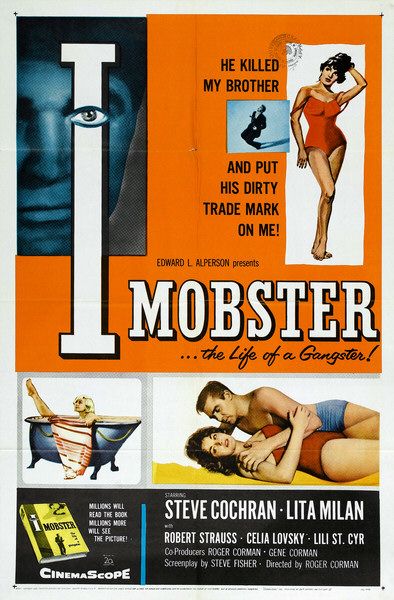 the movie poster: I Mobster (1958)