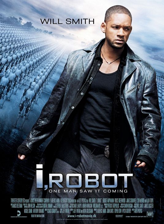 the movie poster: I, Robot (2004) ver2