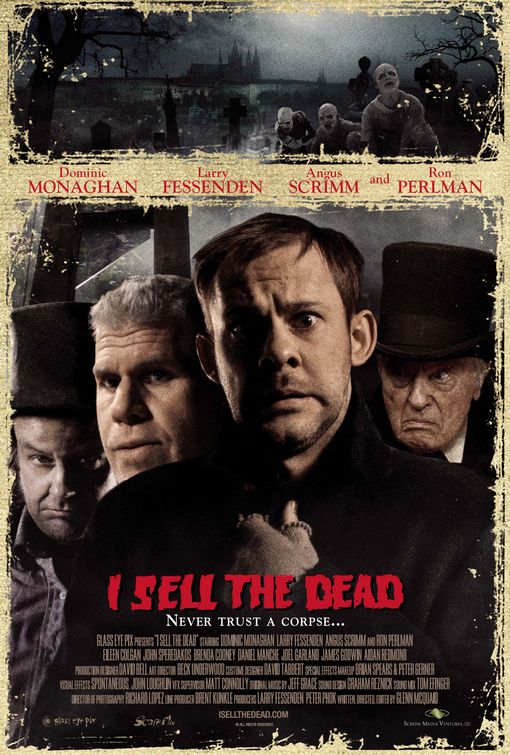 1000 piece jigsaw puzzle for the movie poster: I Sell the Dead (2009)