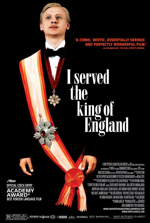 the movie poster: I Served the King of England (2008)