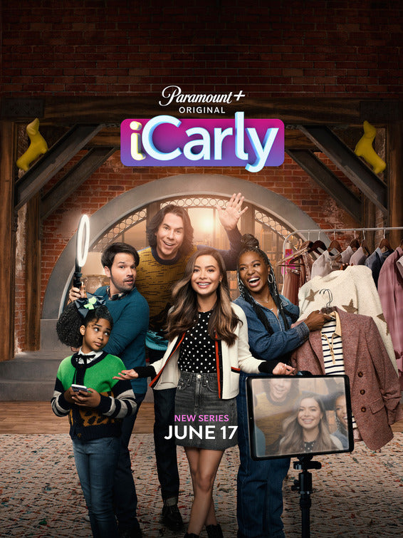 1000 piece jigsaw puzzle for tv poster: iCarly